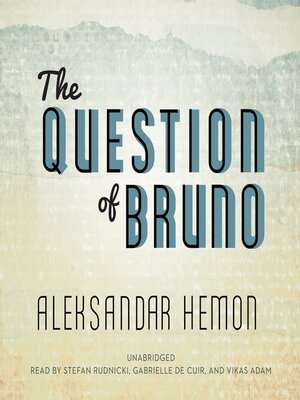 cover image of The Question of Bruno